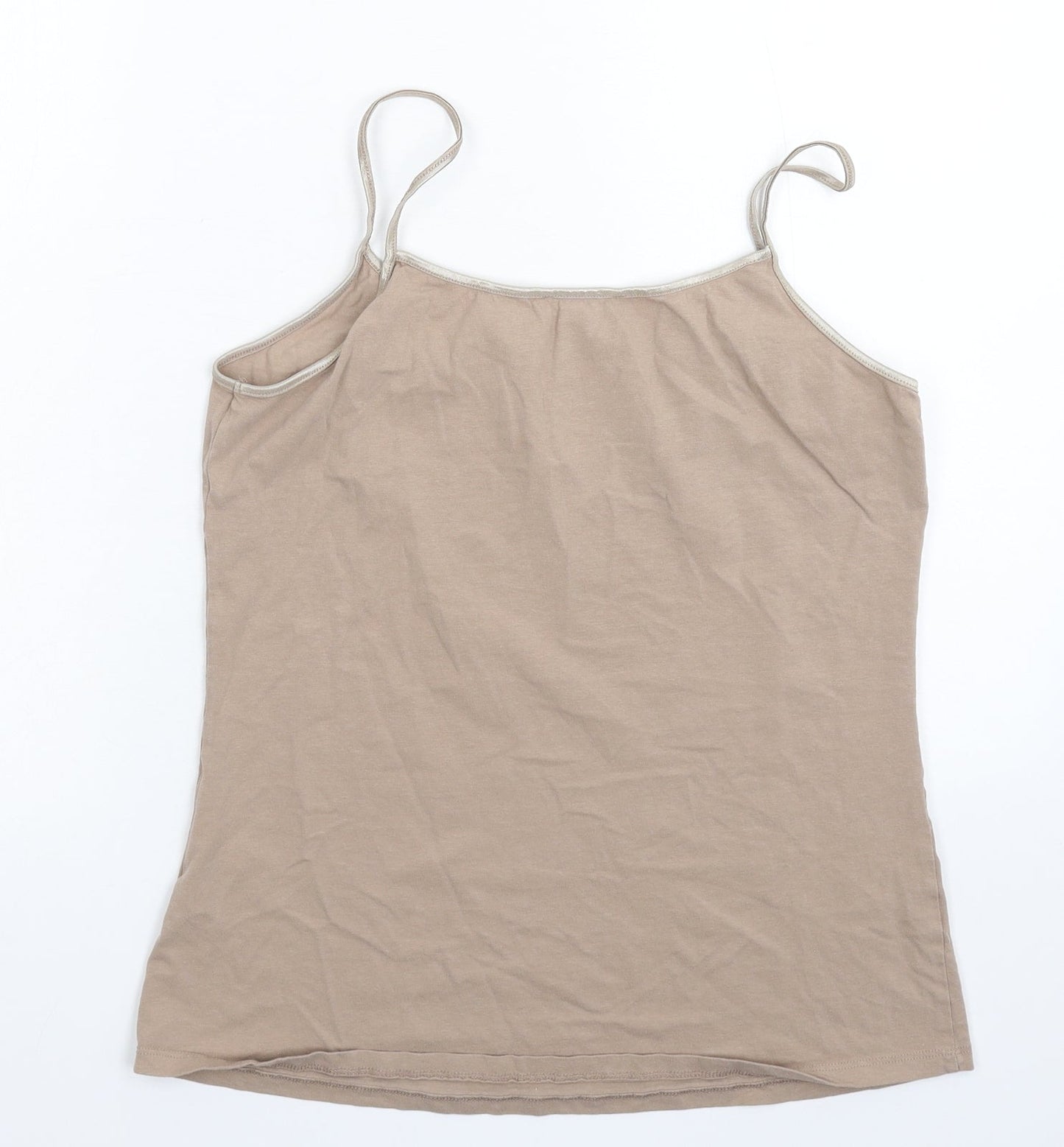 Womens UK Size L Select Grey Basic Tank