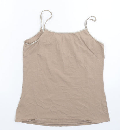 Womens UK Size L Select Grey Basic Tank