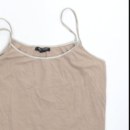 Womens UK Size L Select Grey Basic Tank