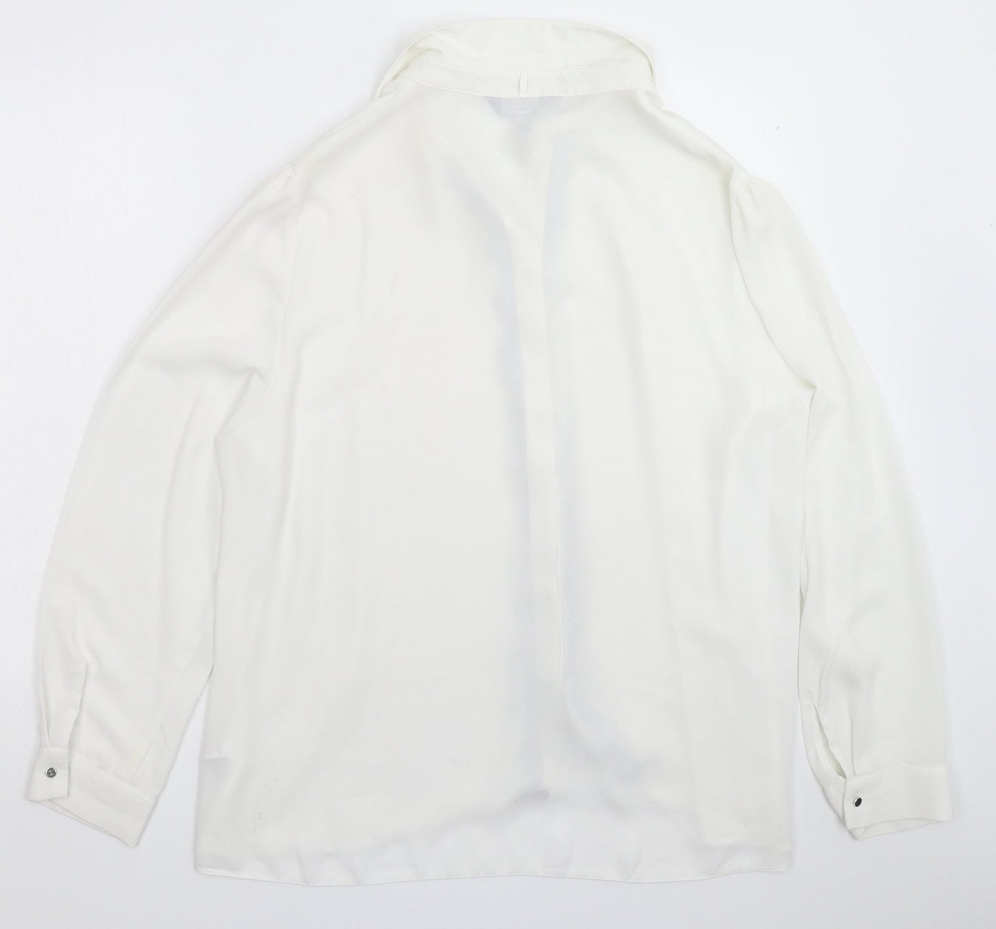 Womens UK Size 20 Dorothy Perkins White Basic Button-Up