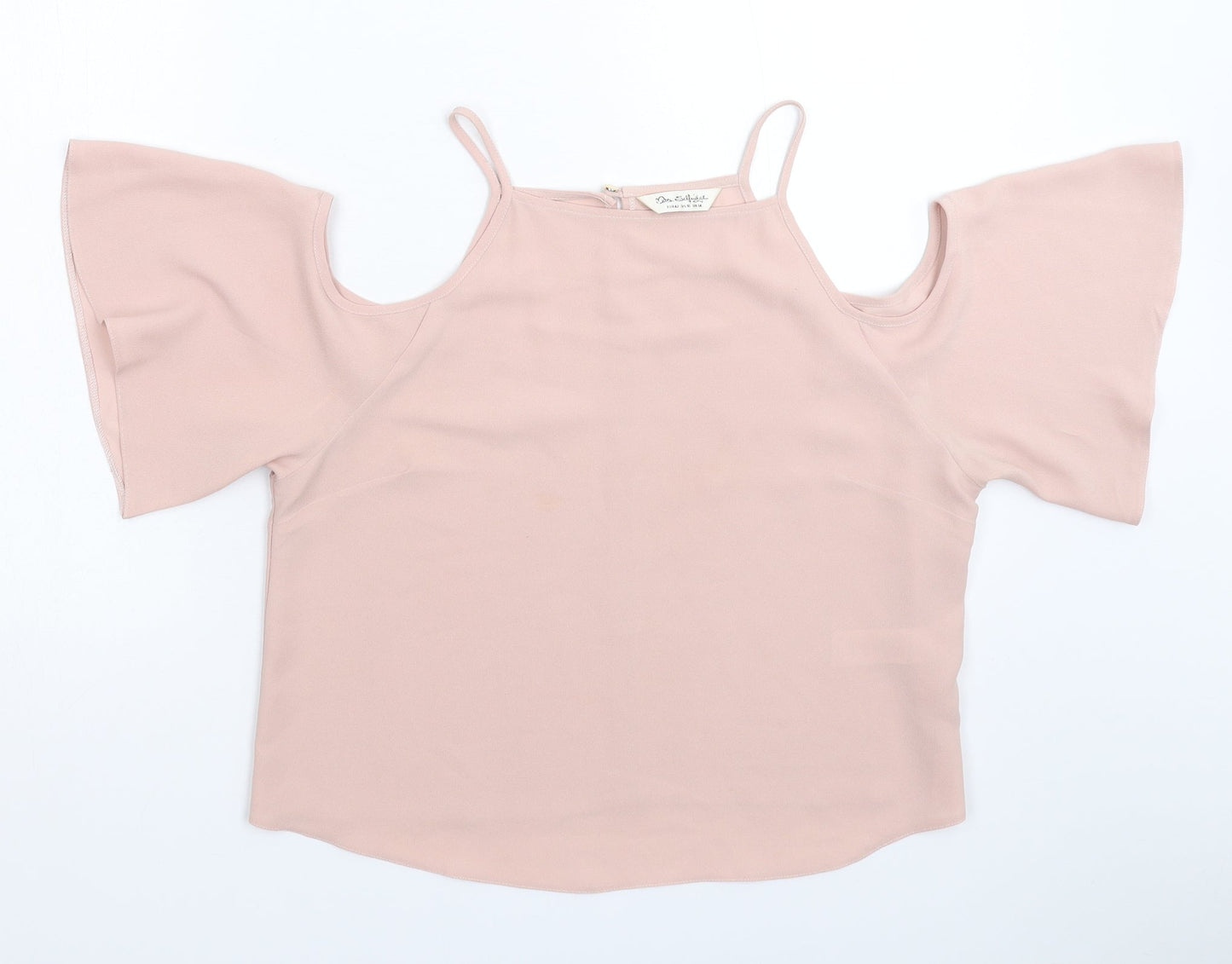 Miss Selfridge Womens Pink   Basic Tank Size 14