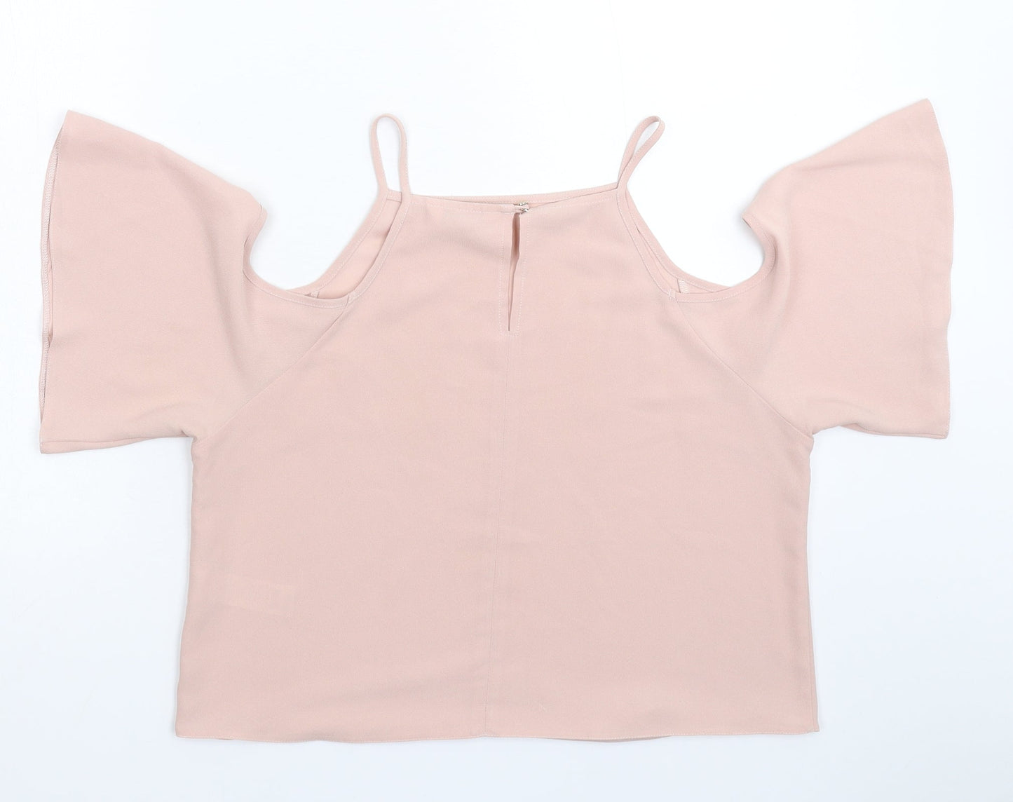 Miss Selfridge Womens Pink   Basic Tank Size 14