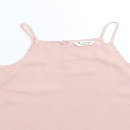 Miss Selfridge Womens Pink   Basic Tank Size 14