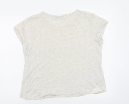 Womens UK Size M H&M Multicoloured Basic T-Shirt