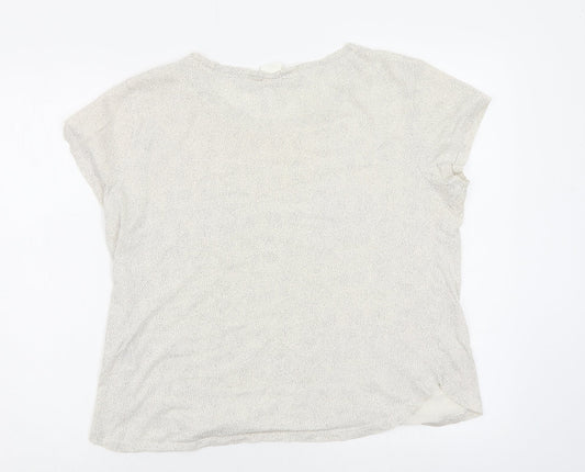 Womens UK Size M H&M Multicoloured Basic T-Shirt