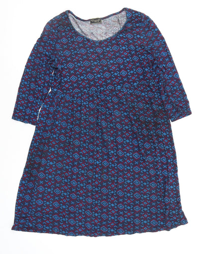 originals Womens Multicoloured Geometric  Fit & Flare  Size 12