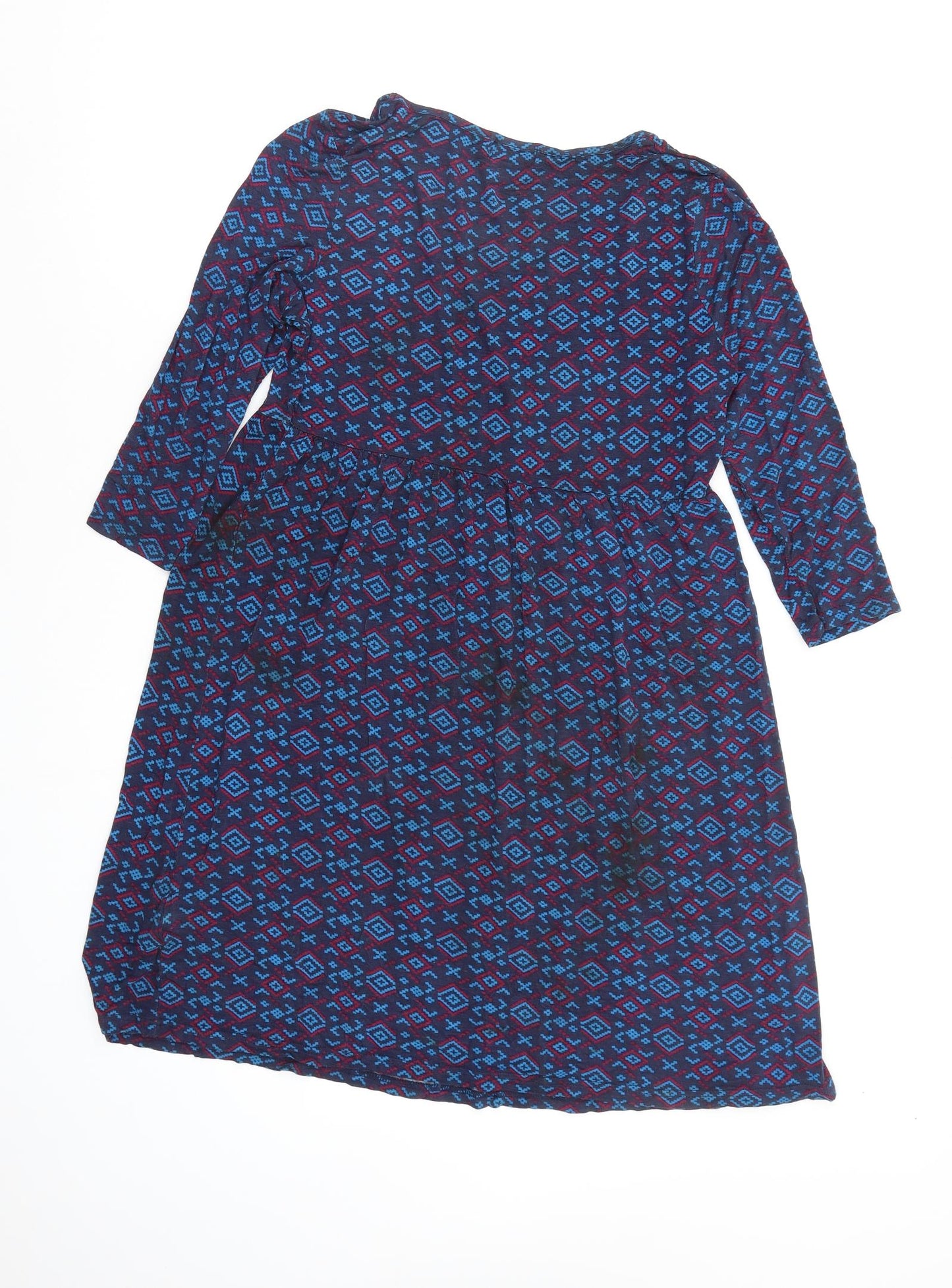 originals Womens Multicoloured Geometric  Fit & Flare  Size 12