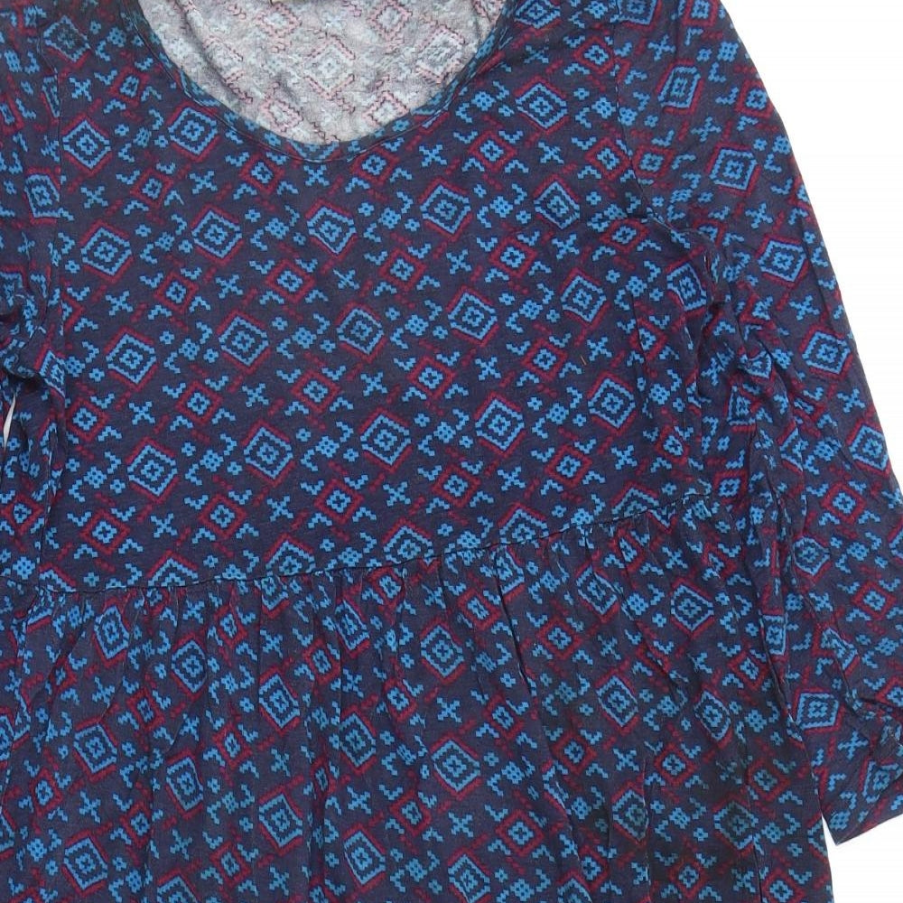 originals Womens Multicoloured Geometric  Fit & Flare  Size 12