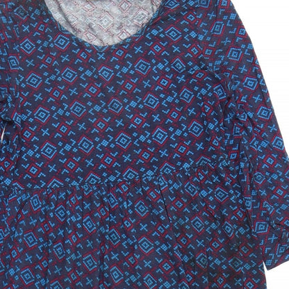 originals Womens Multicoloured Geometric  Fit & Flare  Size 12