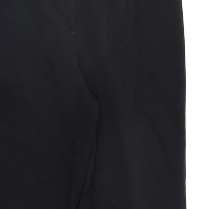 Womens UK Size 14 M&S Regular Fit  Black Trousers