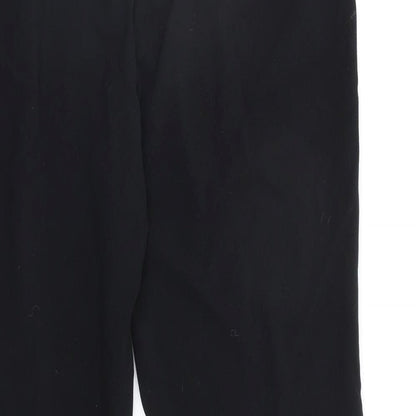 Womens UK Size 14 M&S Regular Fit  Black Trousers