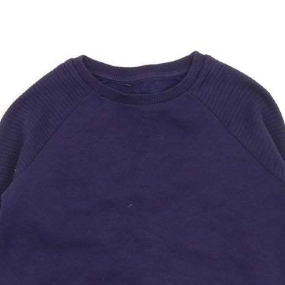 Asda George Boys Blue   Pullover Jumper Size 7-8 Years