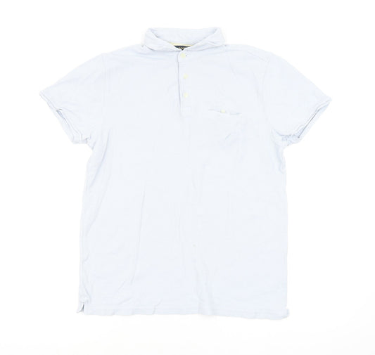 Hammond & Co. Mens Blue    Polo Size M