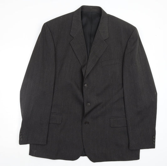 Mens UK Size 46 tom english Regular Black Suit Jacket