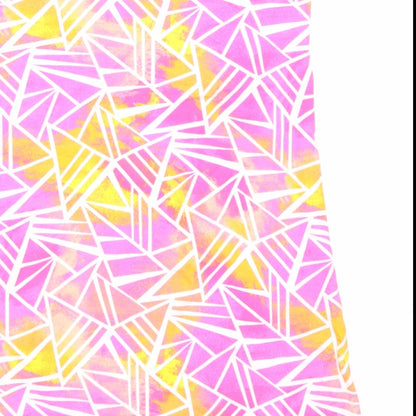 Papaya Womens Multicoloured Geometric  Wrap T-Shirt Size 12  - Summer