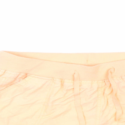 Atmosphere Womens Orange   Paperbag Shorts Size 10