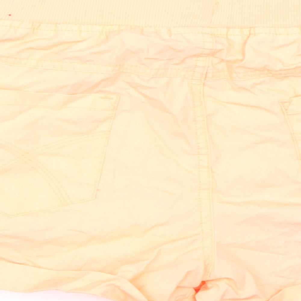 Atmosphere Womens Orange   Paperbag Shorts Size 10