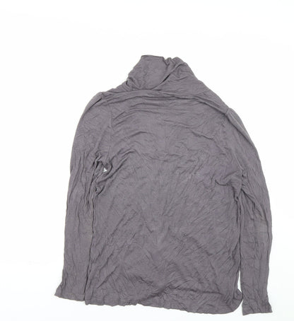 Womens UK Size 16 Papaya Grey Cardigan Jumper