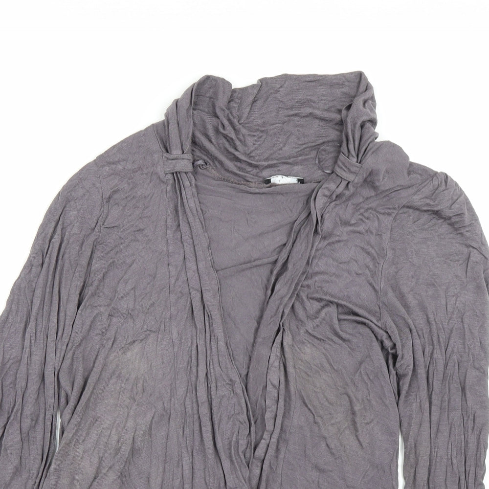 Womens UK Size 16 Papaya Grey Cardigan Jumper