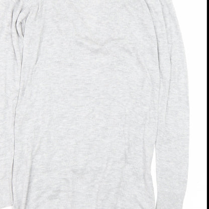 F&F Womens Grey   Cardigan Jumper Size 10