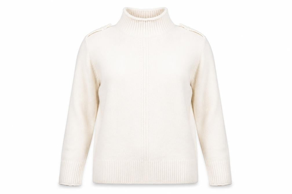 Womens UK Size 10 Warehouse Beige Pullover Jumper