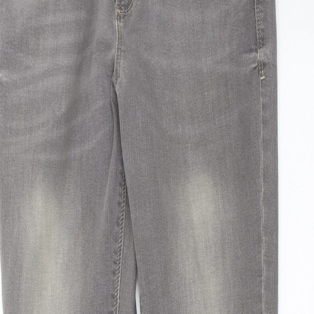 Womens UK Size 28 in Preworn Extra-Slim Fit Skinny Grey Jeans