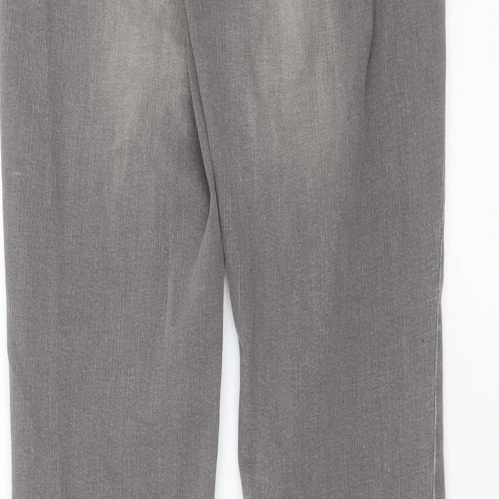 Womens UK Size 28 in Preworn Extra-Slim Fit Skinny Grey Jeans