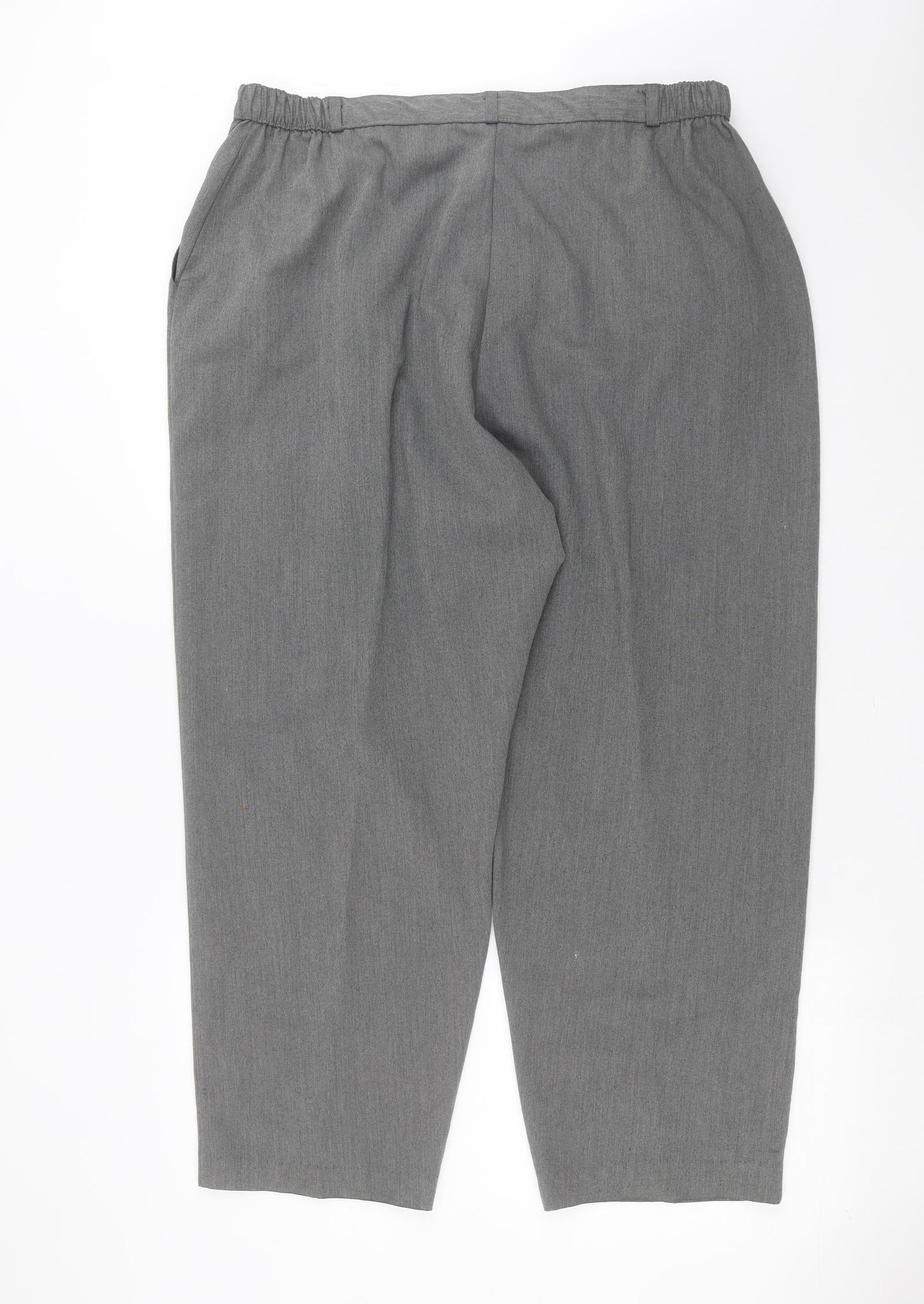 Womens UK Size 36 in Preworn Regular Fit  Grey Trousers