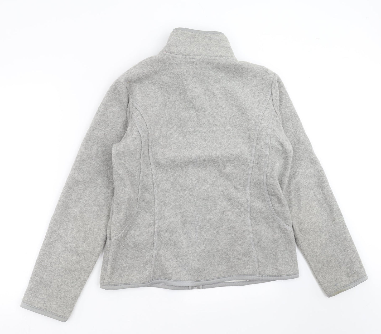 BC Clothing Womens Grey   Full Zip Jumper Size M