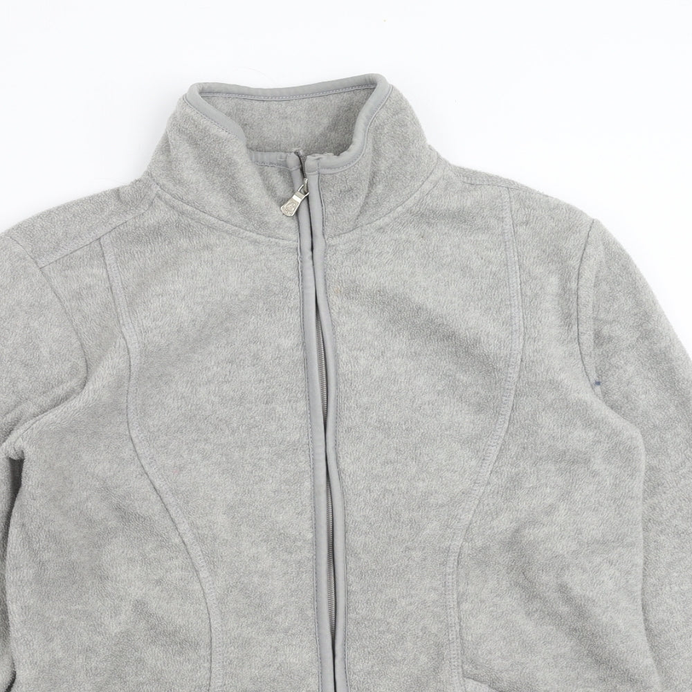BC Clothing Womens Grey   Full Zip Jumper Size M