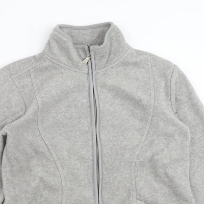 BC Clothing Womens Grey   Full Zip Jumper Size M