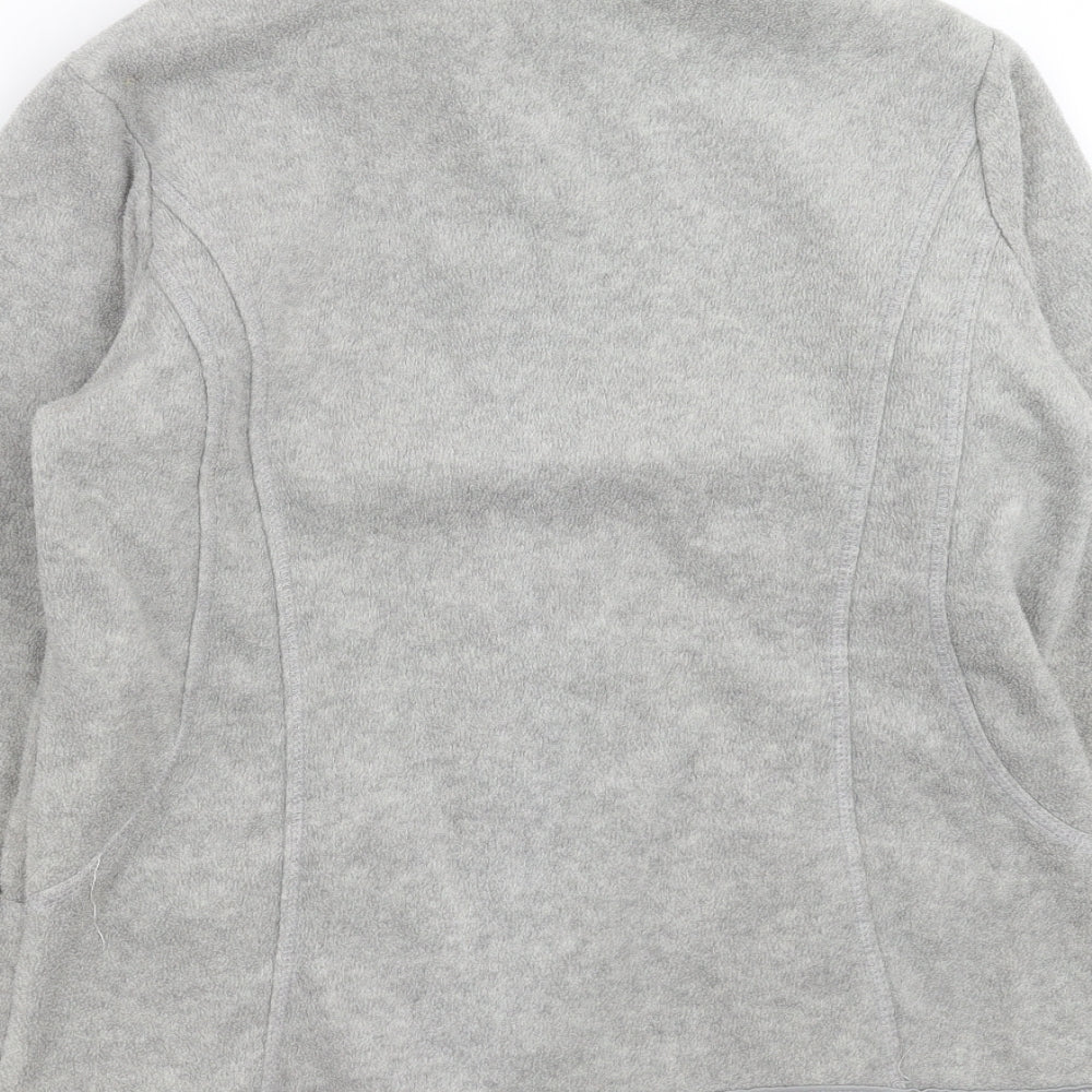 BC Clothing Womens Grey   Full Zip Jumper Size M