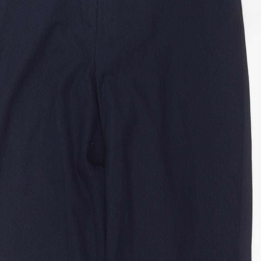 Womens UK Size 16 Marks and Spencer Regular Fit  Blue Trousers