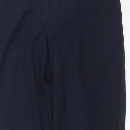 Womens UK Size 16 Marks and Spencer Regular Fit  Blue Trousers