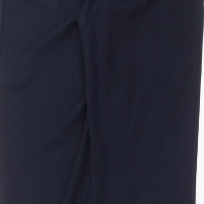 Womens UK Size 16 Marks and Spencer Regular Fit  Blue Trousers