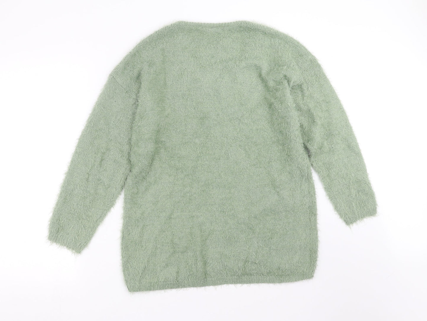 Womens UK Size XL BELOVED Green Pullover Jumper