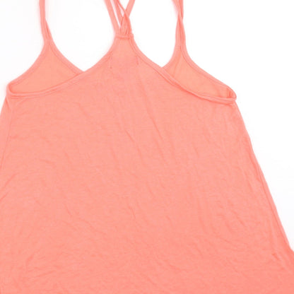 Primark Womens Orange   Basic T-Shirt Size 10