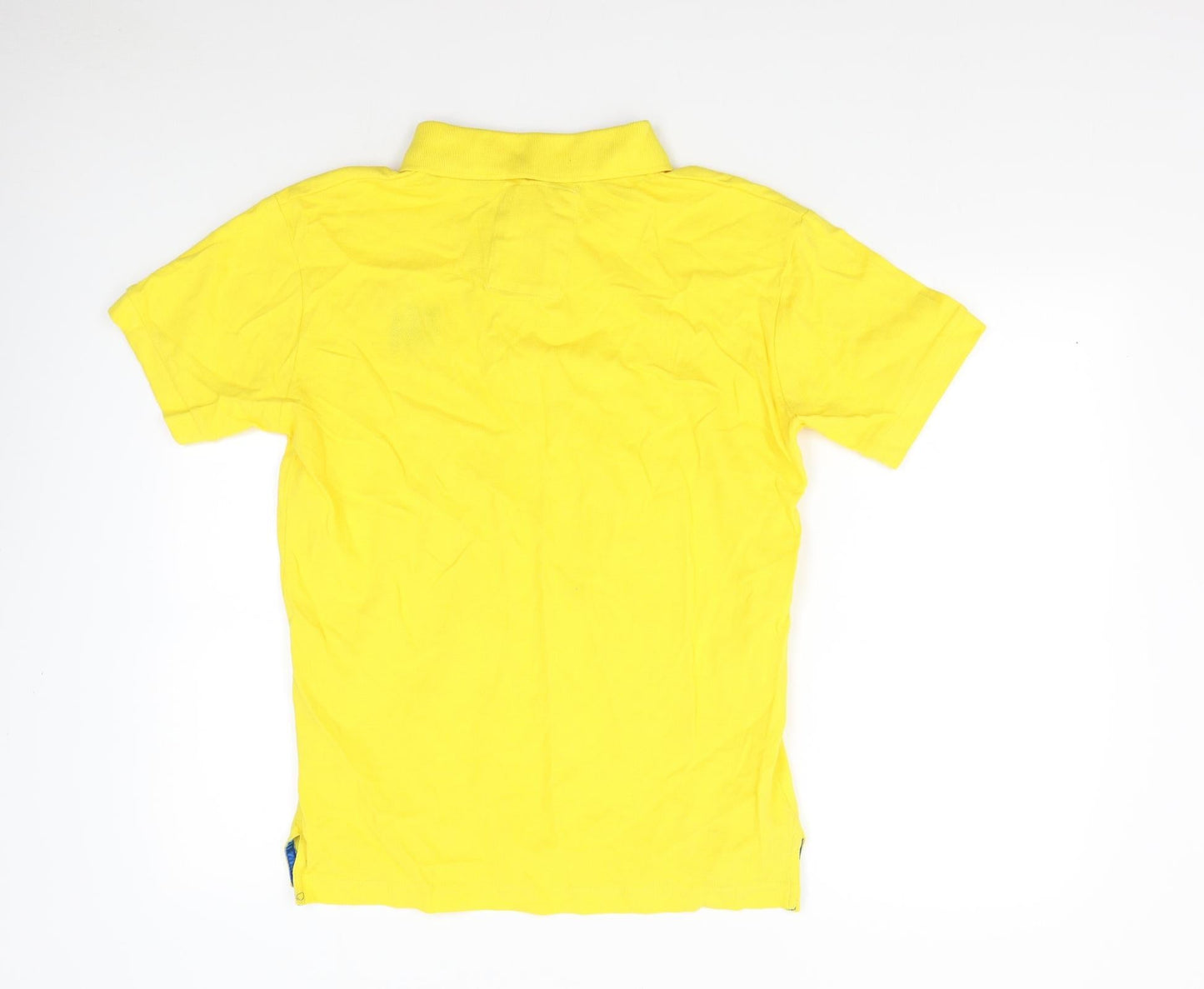 Soul Star Mens Yellow    Polo Size L
