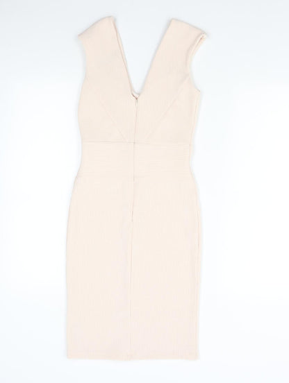 Miss Selfridge Womens Pink   Bodycon  Size 6