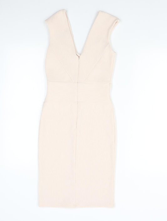 Miss Selfridge Womens Pink   Bodycon  Size 6