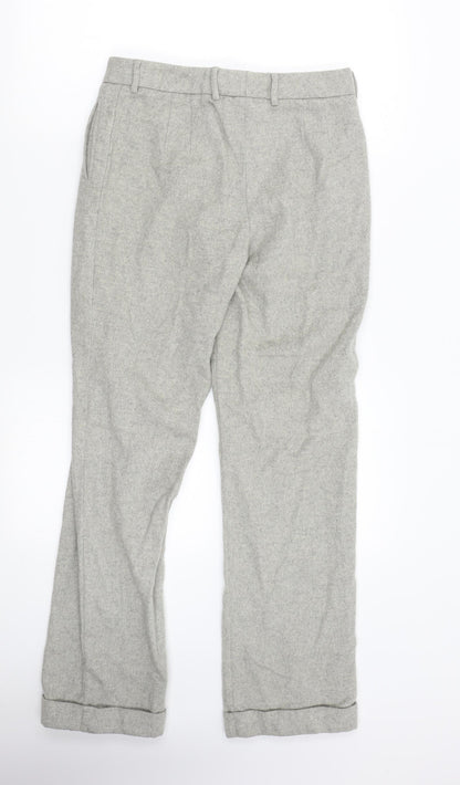 Womens UK Size 10 Preworn Regular Fit  Grey Trousers