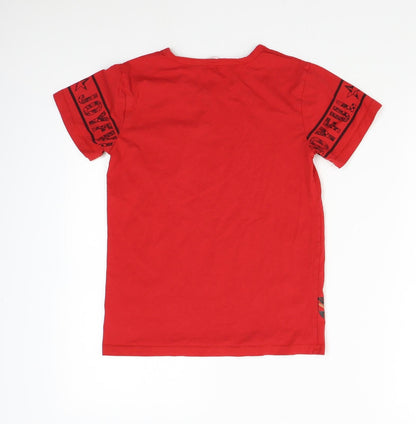 Joyful Boys Red   Basic T-Shirt Size 8 Years