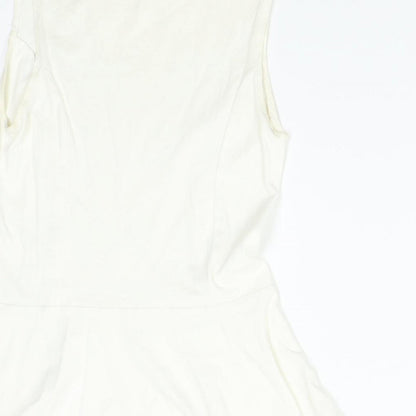 New Look Womens Ivory   Tunic Tank Size 10
