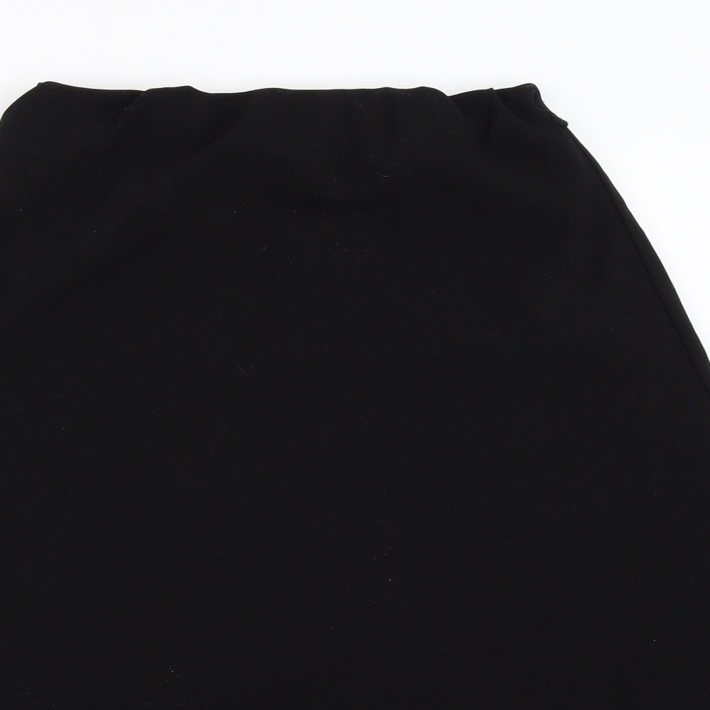 Marks and Spencer Womens Black   Flare Skirt Size 10