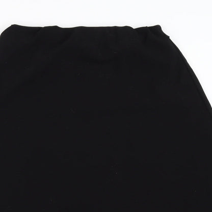 Marks and Spencer Womens Black   Flare Skirt Size 10
