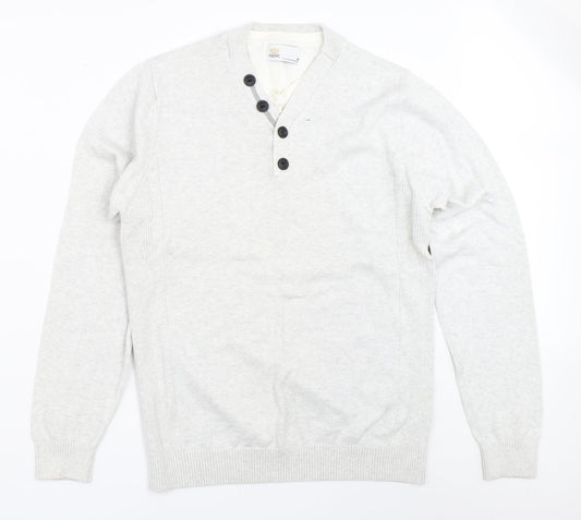 NEXT Mens Grey   Pullover Jumper Size M