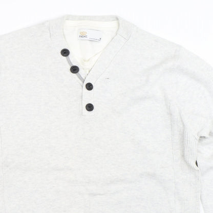 NEXT Mens Grey   Pullover Jumper Size M