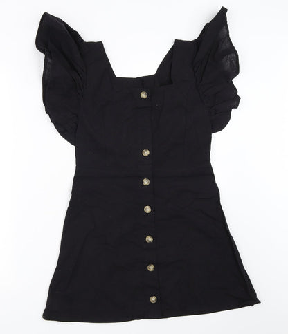 Preworn Womens Black   Fit & Flare  Size S