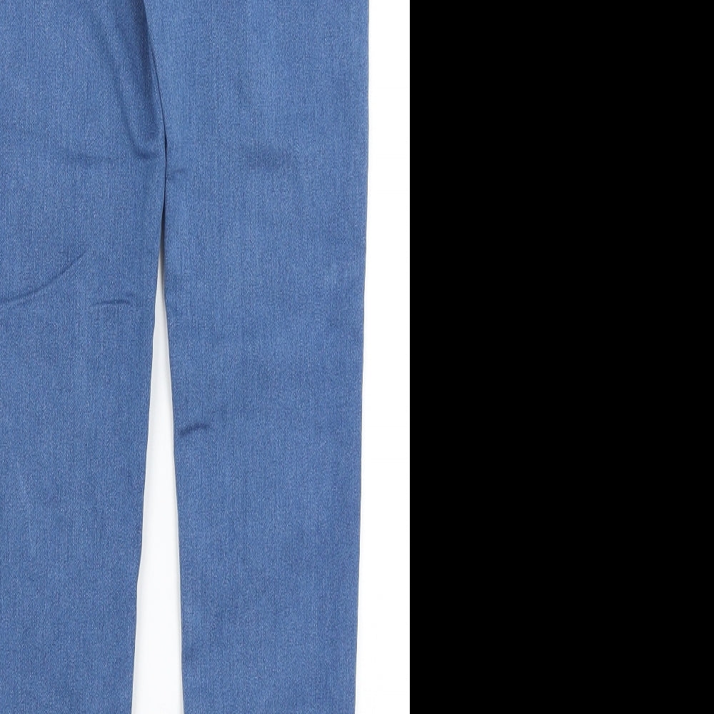 Womens UK Size 6 The Rockin Rev Regular Fit Skinny Blue Jeans