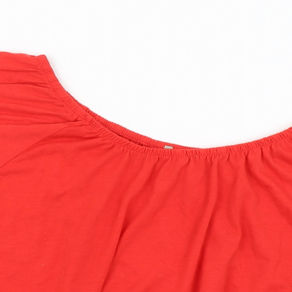 Atmosphere Womens Red   Basic T-Shirt Size 14